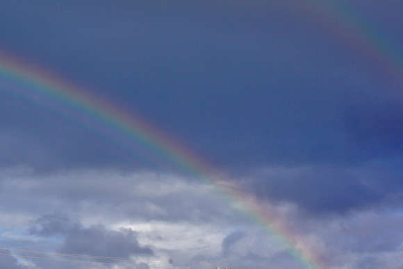 Winter Rainbow on The Coast