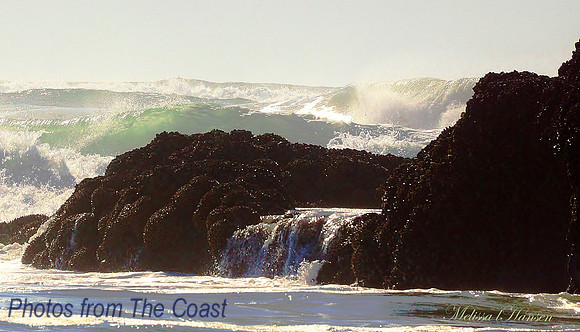 Ocean Waterfall