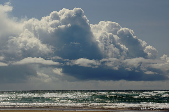 Beautiful, Enormous Cloud over The Pacific