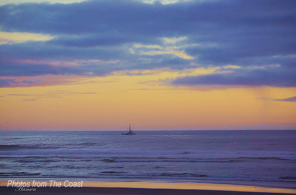Fishing at Sunset