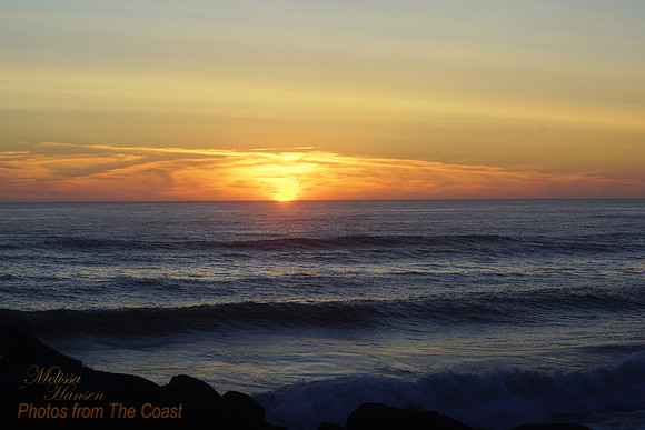 Summer Sunset from The rocks