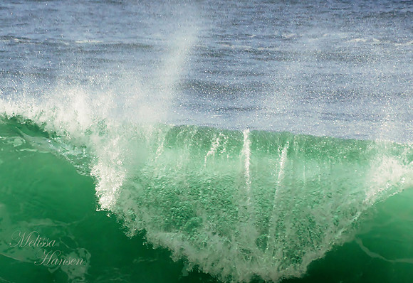 Wave just Turning Over