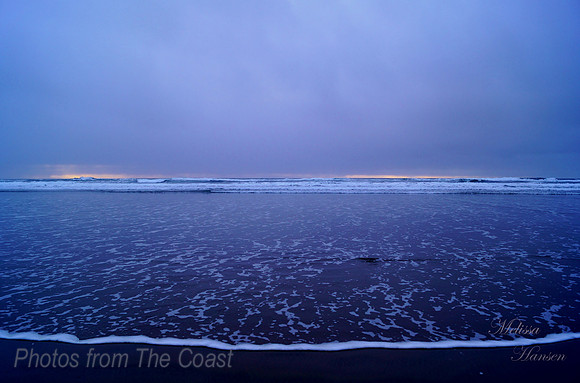 Winter Storm at Dusk