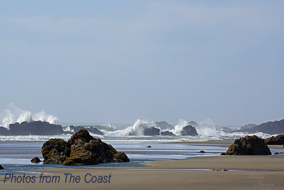 Multiple Surf Splash