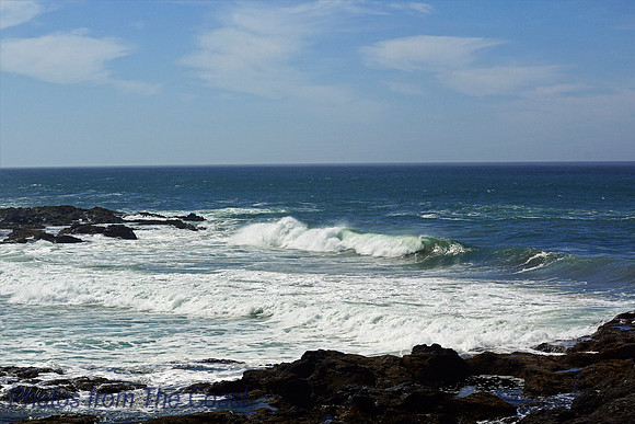 Blue-Green Ocean Surf