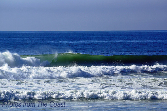 Light Hits Green Wave