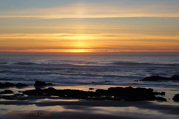 Sunset at Low Tide