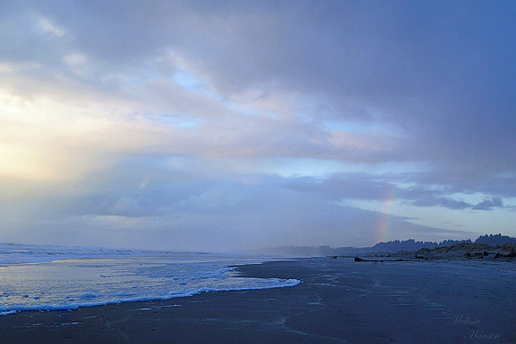 Rainbow on The Beach