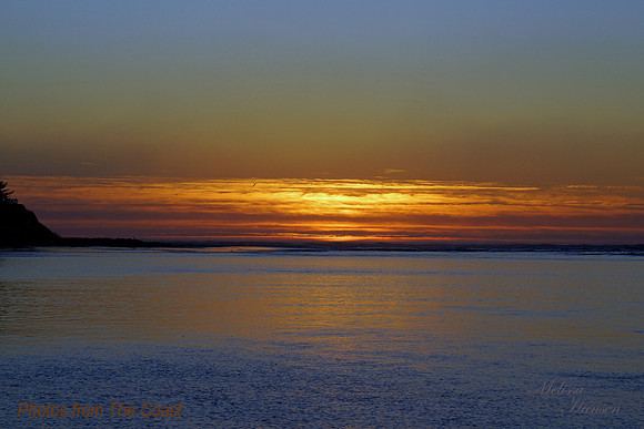 Sunset between Winter Storms