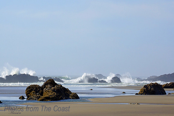 Waves Create Splash
