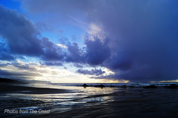 Beautiful Stormy Beach