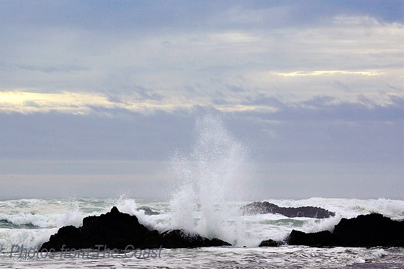 Splash on Beach