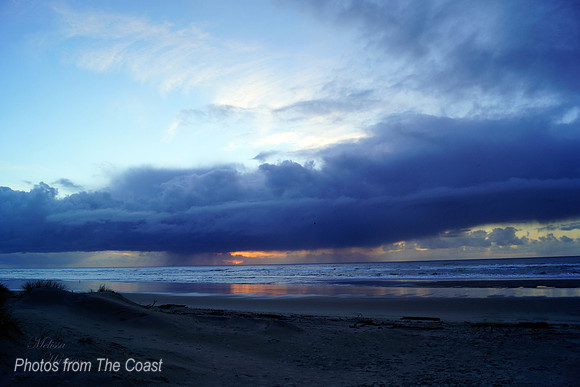 Winter Beach Storm
