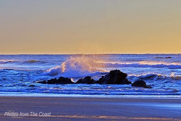 Amazing Sunset Splash