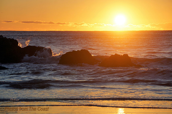 Sunset at The Oregon Coast