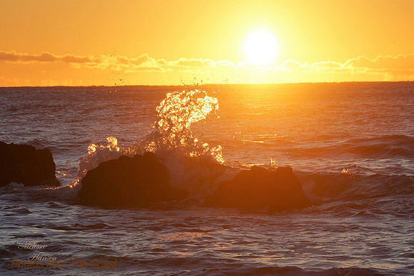 Ocean Water Flame (close up)