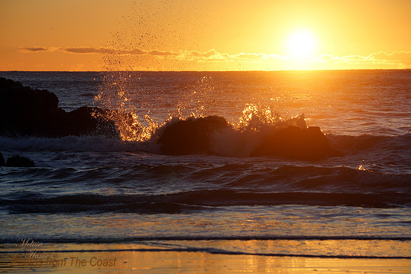 Sunset Light Drops