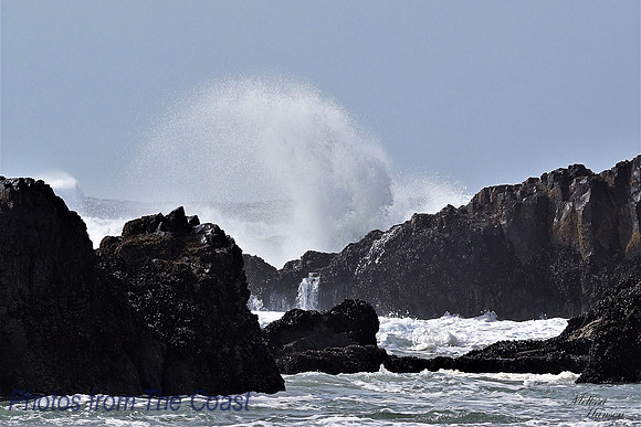 Splash on Basalt