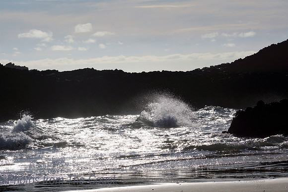 Splashing Ocean Waves