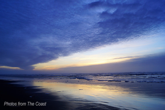 Evening Light on A Winter Night