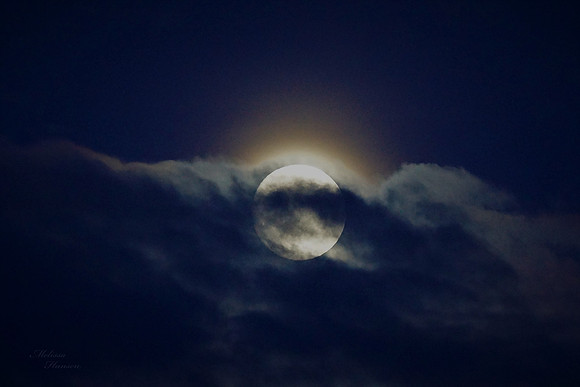 New Year's Eve Moon