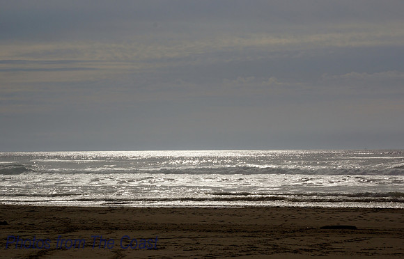 Liquid silver ocean