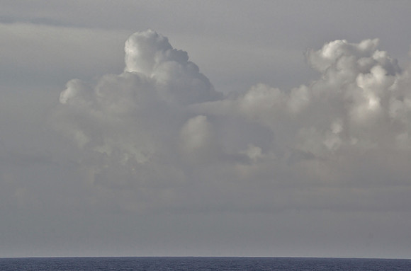 Amazing Cloud over the Pacific