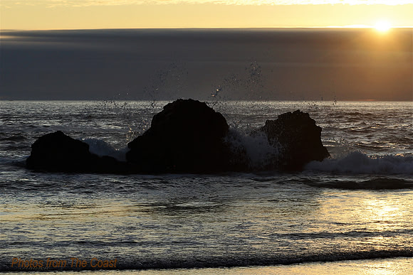 Sunset over Marine Layer