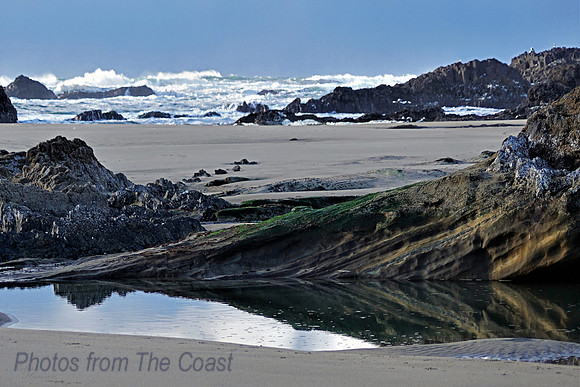 Beach Rock Reflect