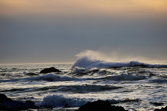 Soft Light on Spray