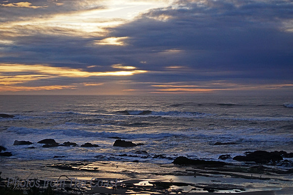 Winter Evening in Seal Rock