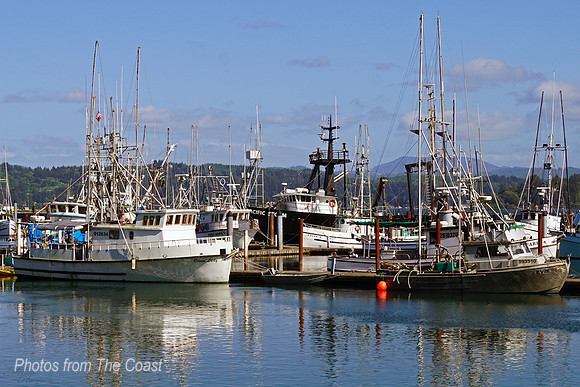 Docked FV at Yaquina