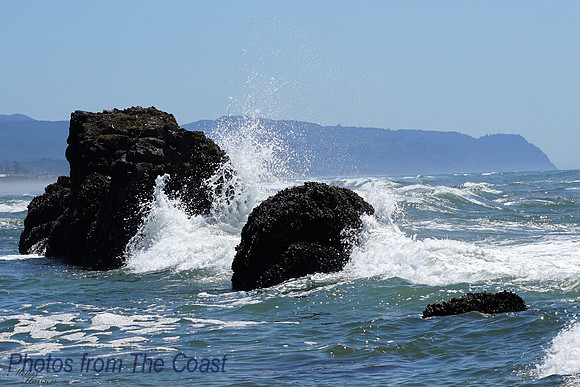 Beautiful Splash on Basalt