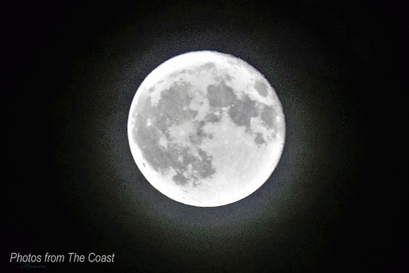 Full Moon with Aura