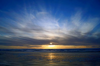 Golden Hour Beach Pebbles