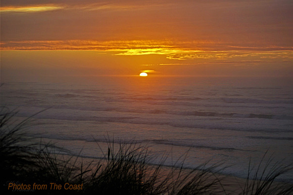 Foggy Sunset