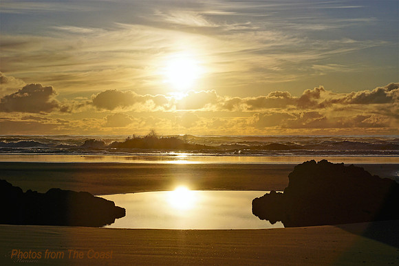 Amazing Sunset Reflect