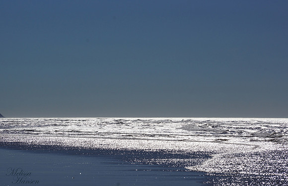 Winter Blue with Silver Ocean