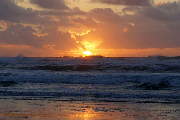 Calm Winter Sunset