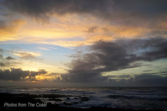 Stormy Sunset in Yachats