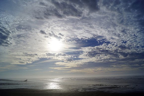 Enormous Coastal Winter Sky