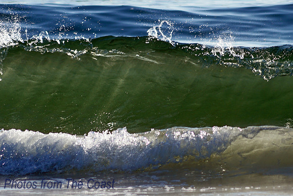 Light Streaming through Saltwater