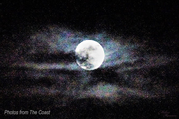 Full Moon with Magic Fog