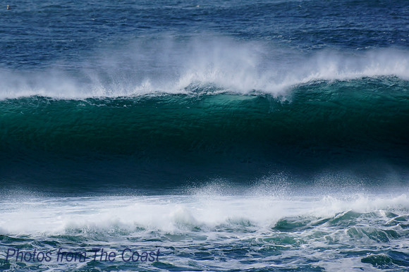 Winter Aquamarine Wave